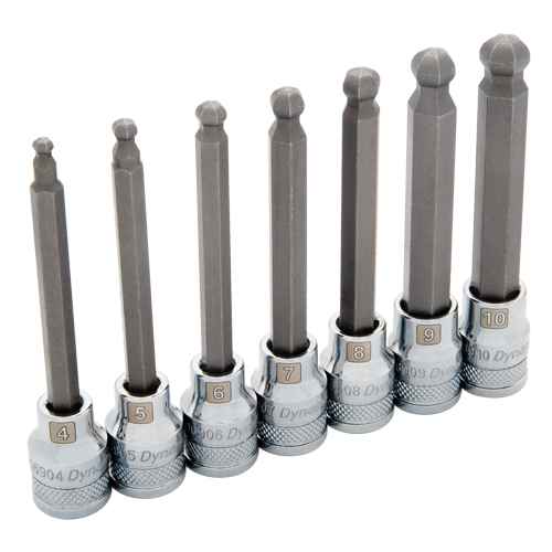 [NJH443] Long Metric Ball Nose Socket Set (NJH443)