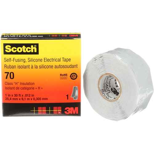 [NJU261] Ruban isolant en caoutchouc de silicone autofusionnant Scotch(MD) (NJU261)