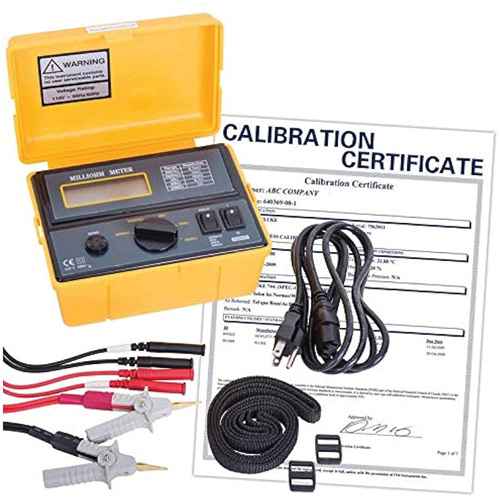 [NJW112] Milli-ohmmètre 110 V avec certificat ISO (NJW112)