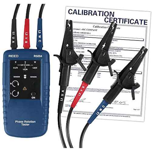 [NJW158] Testeur de phases de rotation du moteur avec certificat ISO (NJW158)
