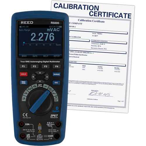 [NJW159] Multimètre industriel numérique v. e. v. avec certificat ISO (NJW159)