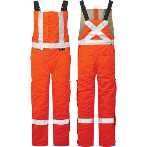 [NKA887] UltraSoft® 9 oz. High-Visibility Insulated Bib Pants (NKA887)
