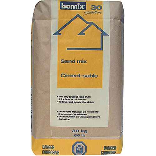 Ciment et mélange de sable Portland (NM826)