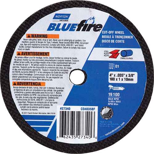 BlueFire® Cut-Off Wheels (NO012)