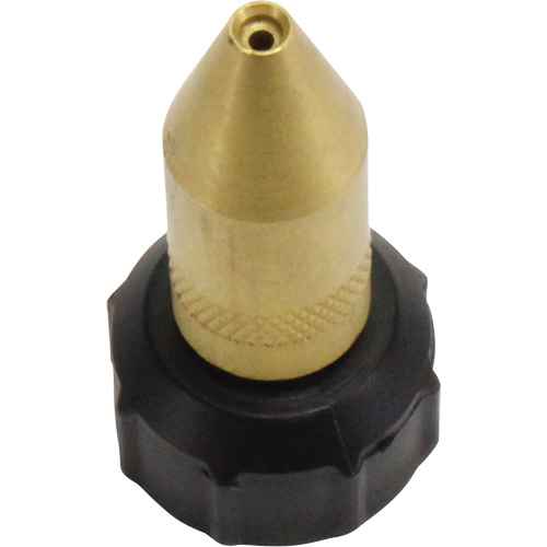Adjustable Brass Nozzle with Poly Threading (NO336)