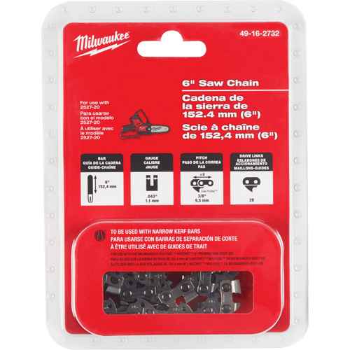 [NO574] M12 Fuel™ Hatchet™ 6" Saw Chain (NO574)