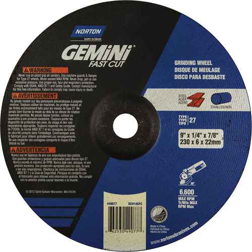 [NS033] Meules à moyeu déporté Gemini(MD) (NS033)