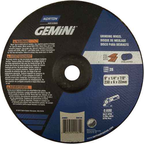 [NS125] Meule soucoupes Gemini(MD) (NS125)