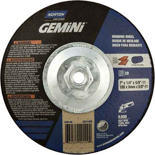 [NS126] Meule soucoupes Gemini(MD) (NS126)