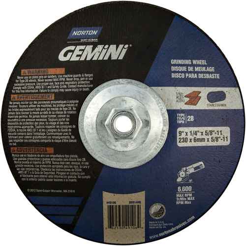 Gemini® Saucer Wheel (NS127)
