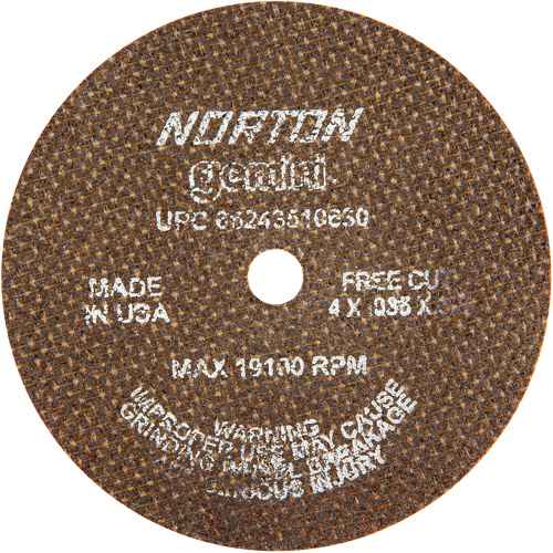 [NS186] Portable Small Diameter Reinforced Cut-Off Wheels - Gemini® (NS186)
