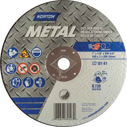 [NS217] Circular Saw Reinforced Cut-Off Wheels - Masonry & Metal (NS217)