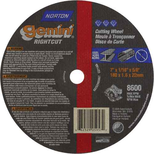 [NS219] Circular Saw Reinforced Cut-Off Wheels - Masonry & Metal (NS219)