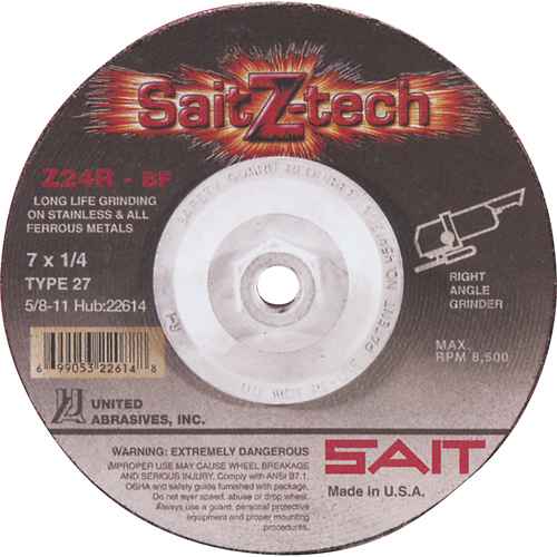 [NT109] Sait Z-Tech™ Z24R Grinding Wheel (NT109)