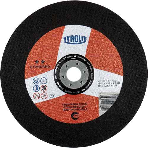 [NU917] Disque de coupe INOX de première qualité (NU917)