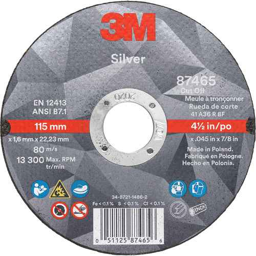 Silver Cut-Off Wheel (NV203)