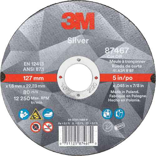 [NV204] Silver Cut-Off Wheel (NV204)