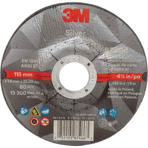 Silver Cut-Off Wheel (NV207)