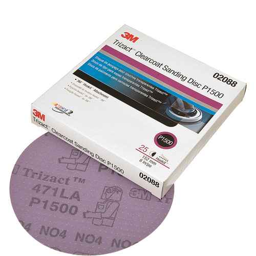 [NV297] Disque de sablage pour fini lustré Trizact(MC) Hookit(MC) (NV297)