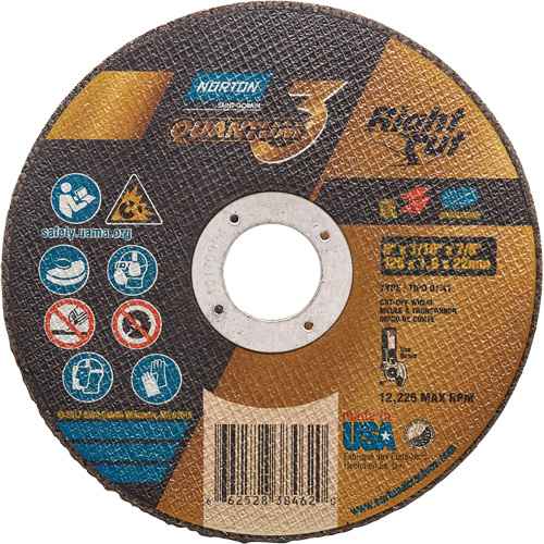 [NV877] Quantum3™ RightCut™  Small Diameter Cut-Off Wheel (NV877)