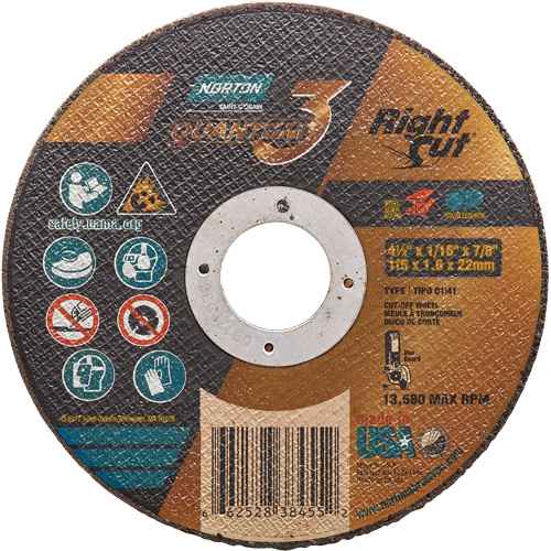 Meule à tronçonner Quantum3(MC) RightCut(MD) (NY029)