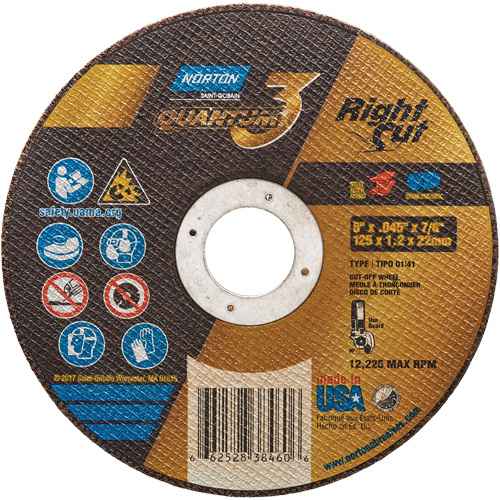 Meule à tronçonner Quantum3(MC) RightCut(MD) (NY031)