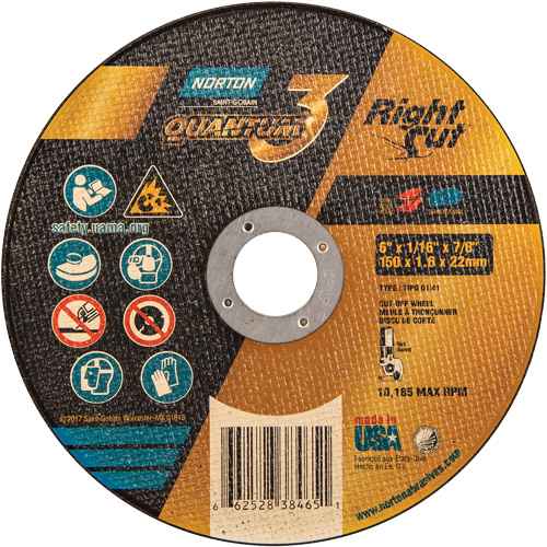 [NY033] Quantum3™ RightCut™ Cut-Off Wheel (NY033)