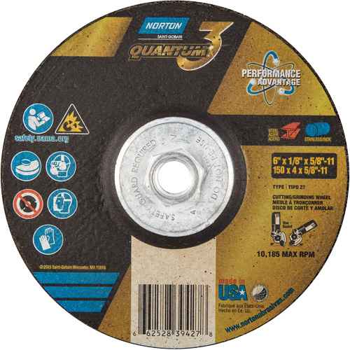 [NY035] Disque de rectification et de tronçonnage Quantum3(MC) (NY035)