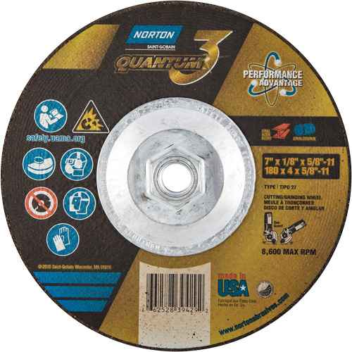 [NY037] Disque de rectification et de tronçonnage Quantum3(MC) (NY037)