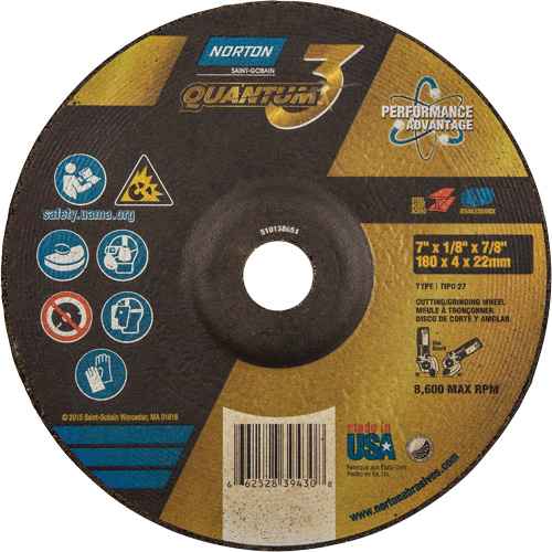 [NY038] Disque de rectification et de tronçonnage Quantum3(MC) (NY038)