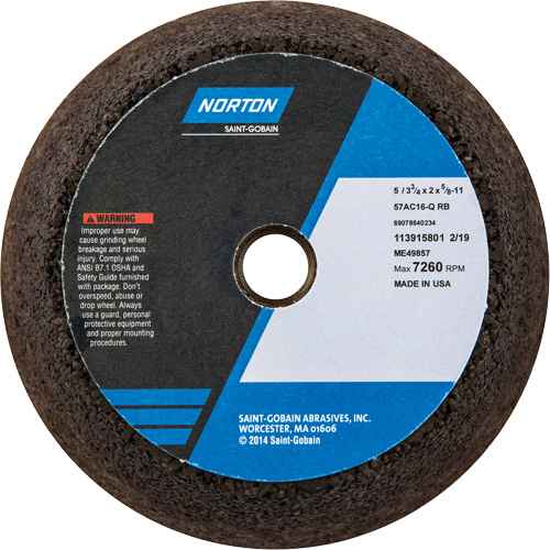 [NY071] Gemini® Non-Reinforced Portable Snagging Wheel (NY071)