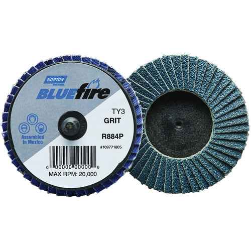 [NY265] BlueFire® R884P Plastic Flat Mini Flap Disc (NY265)