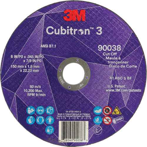 [NY529] Cubitron™ 3 Cut-Off Wheel (NY529)