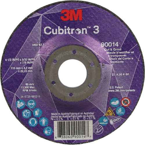 Meule à couper & tronçonner Cubitron(MC) 3 (NY532)