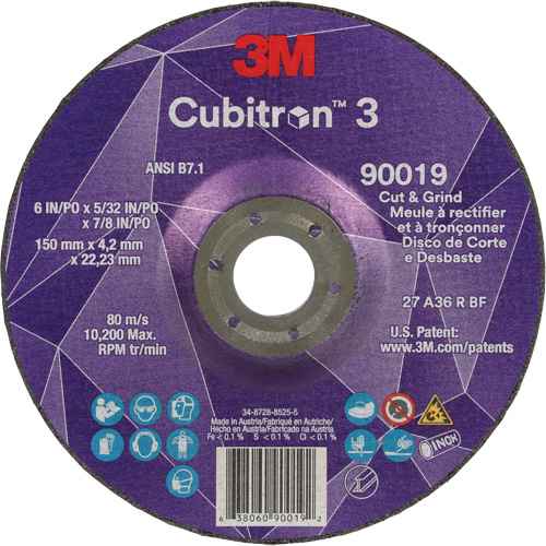 [NY534] Cubitron™ 3 Cut & Grind Wheel (NY534)