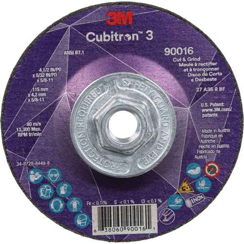 Cubitron™ 3 Cut & Grind Wheel (NY537)
