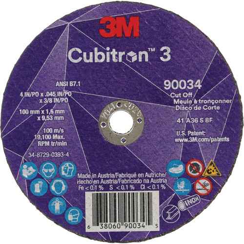 Meule à tronçonner Cubitron(MC) 3 (NY541)