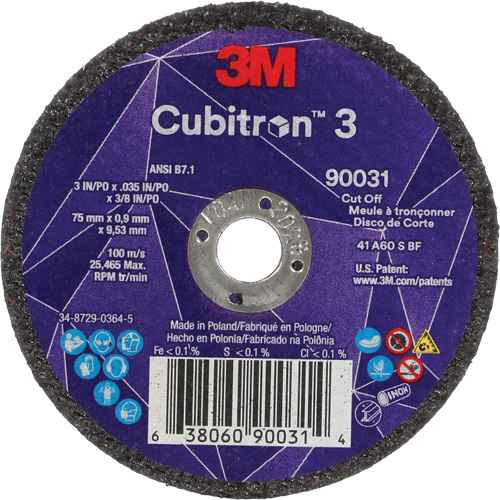 [NY546] Cubitron™ 3 Cut-Off Wheel (NY546)
