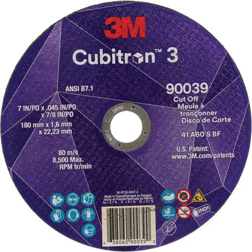 Cubitron™ 3 Cut-Off Wheel (NY548)
