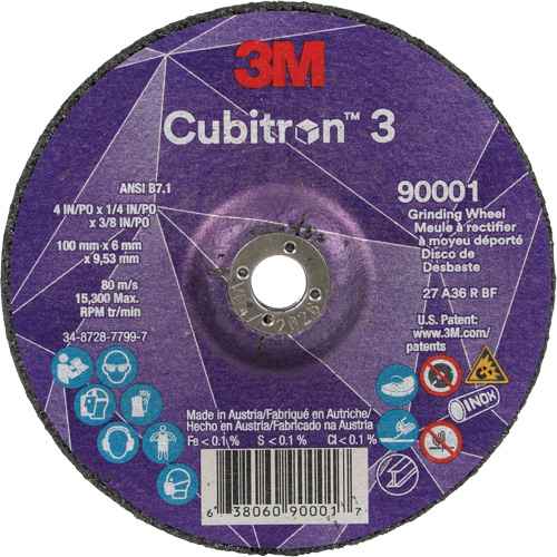 Cubitron™ 3 Depressed Centre Grinding Wheel (NY560)