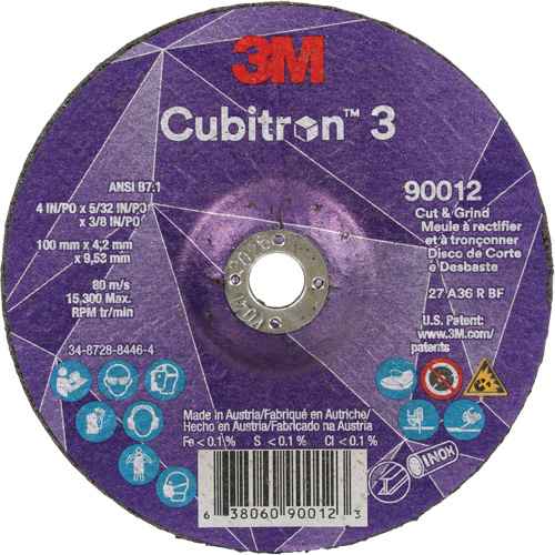 [NY601] Cubitron™ 3 Cut and Grind Wheel (NY601)