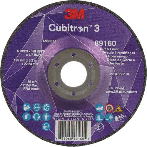 [NY610] Cubitron™ 3 Cut and Grind Wheel (NY610)