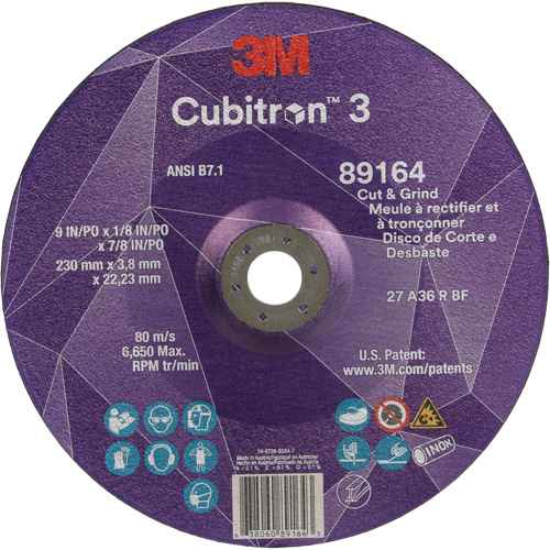 Cubitron™ 3 Cut and Grind Wheel (NY617)