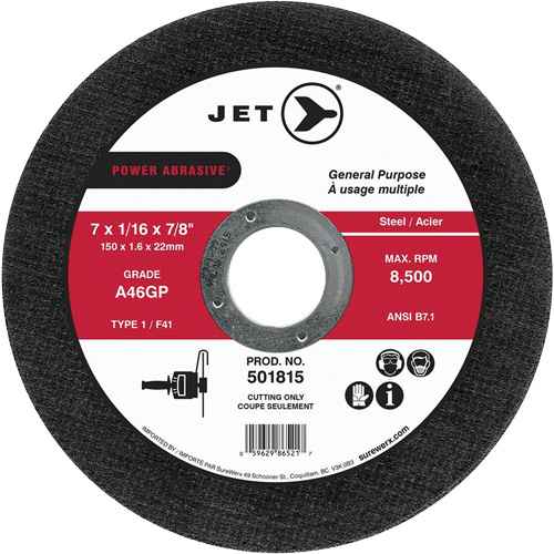[NY634] Power Abrasive A46GP  Cut-Off Wheel (NY634)