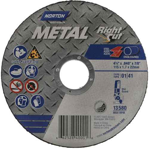 [NY664] Metal RightCut Right Angle Cut-Off Wheel (NY664)