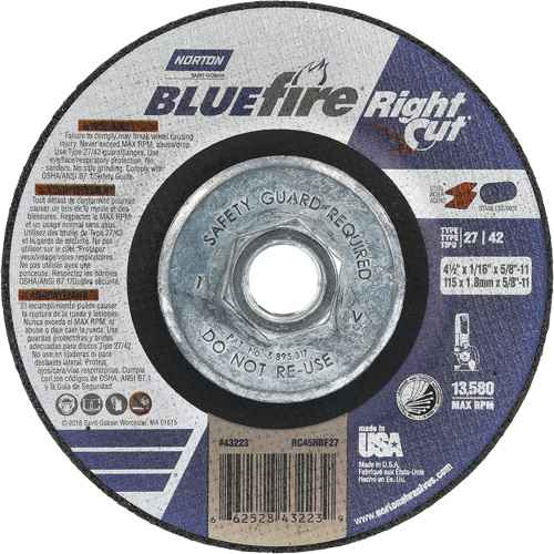 [NY672] BlueFire RightCut Right Angle Cut-Off Wheel (NY672)