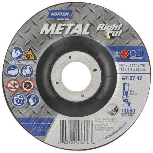 [NY676] Metal RightCut Right Angle Cut-Off Wheel (NY676)