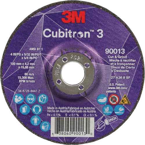 [NY913] Cubitron™ 3 Cut & Grind Wheel (NY913)
