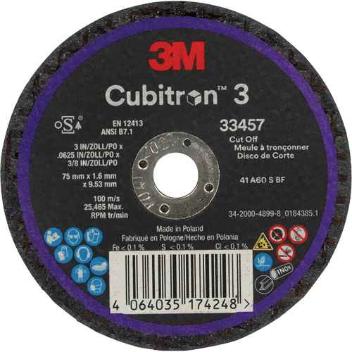 [NY914] Cubitron™ 3 Cut-Off Wheel (NY914)