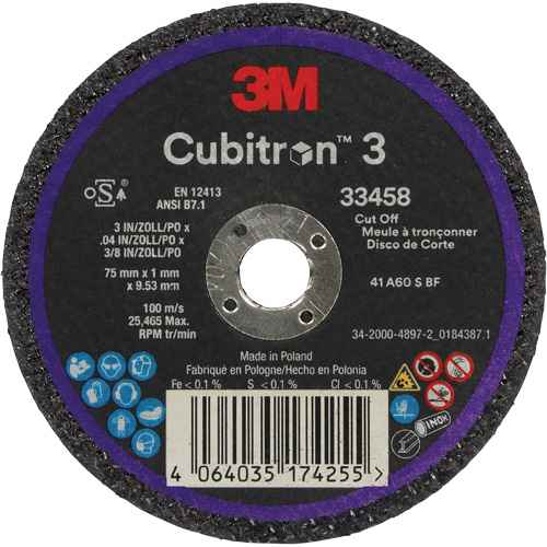 [NY915] Cubitron™ 3 Cut-Off Wheel (NY915)